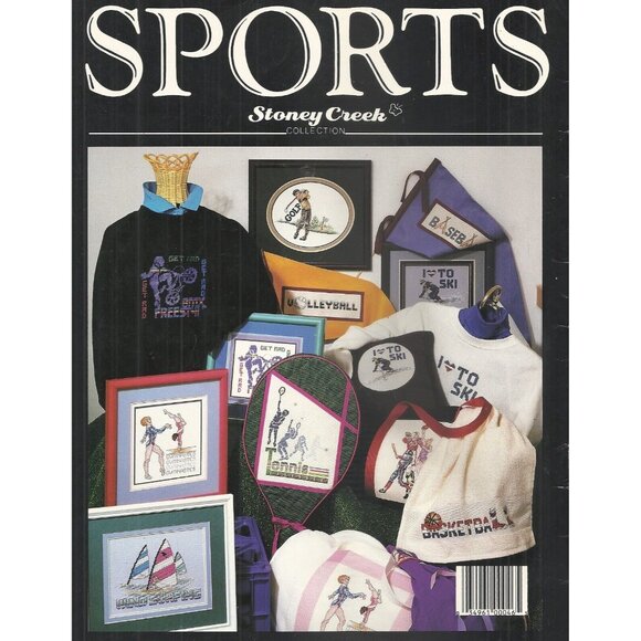 Stoney Creek Collection Sports Cross Stitch Booklet Bk 46 - Picture 2 of 2